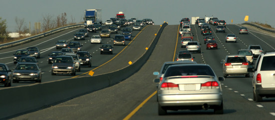 Traffic jam in Ontario, Canada - 5997637