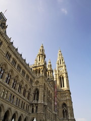 Fototapeta na wymiar Ratusz w Wiedniu