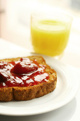 Toast for breakfast