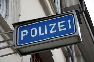 Obraz premium Polizeirevier