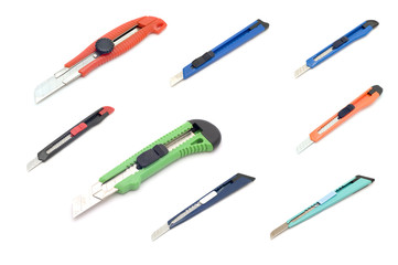 object on white - tool - paper cut knife