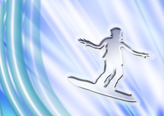 Sfondo snowboard