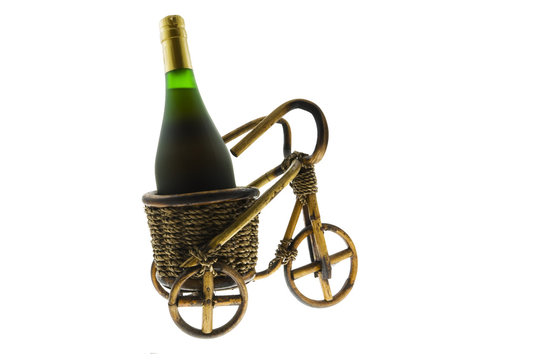 bottle and bike