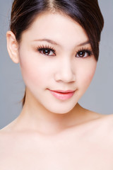 Obraz premium close up of a young beautiful girl