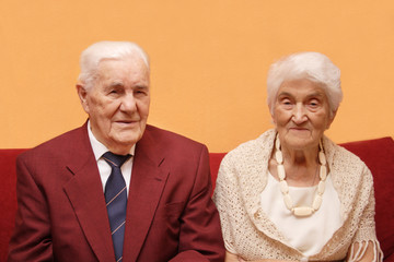 Happy senior couple