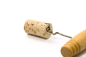 Cork and corkscrew