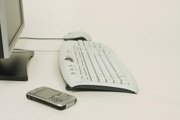 Blackberry Handy Tastatur Maus