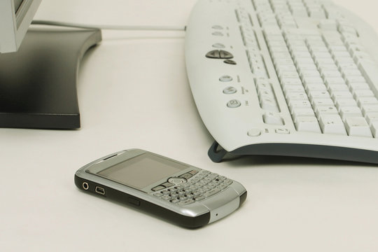 Blackberry Handy Palm Smartphone