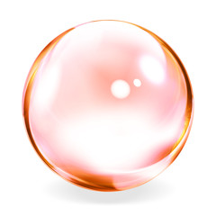 Transparent Glass Sphere - 6018417