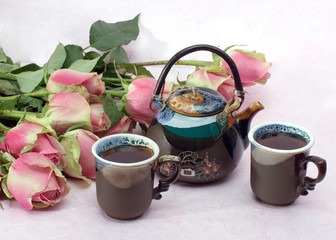 Tea and roses