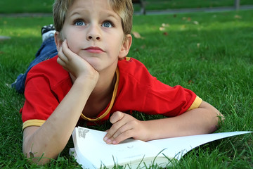 boy reading