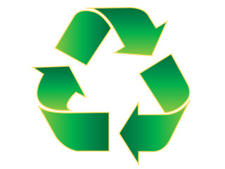 Obraz premium Recycling symbol