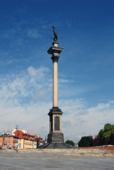 Castle Square and king Zygmunt Column © Dariusz Kopestynski