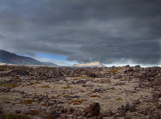 Lavafield Iceland