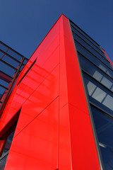 Super modern skyscraper building abstract. 