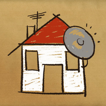 dessin maison