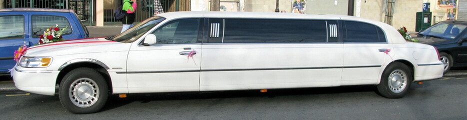 limousine blanche