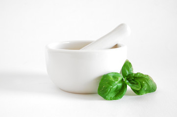 Mortar and basil