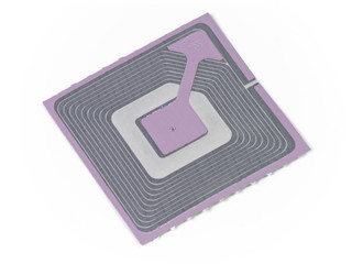 pink antitheft tag