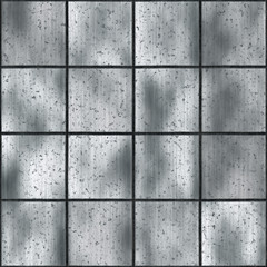 Grungy metal tiles