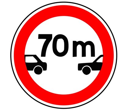 Panneau de Signalisation (Intervalle - B17)