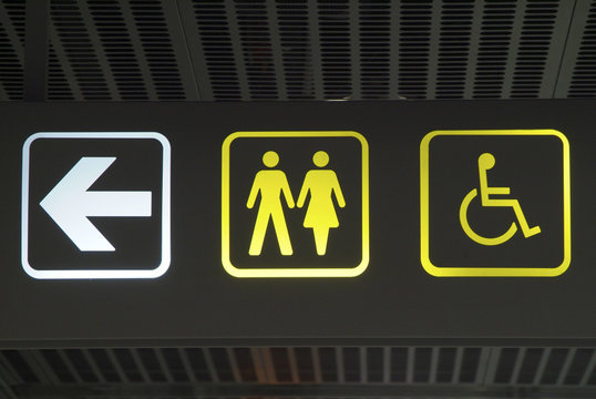 signalisation toilettes