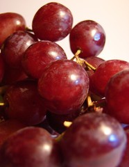 Red grapes