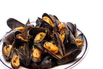 assiette de moules