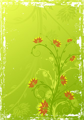 Fototapeta na wymiar Floral Background