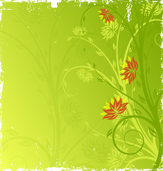 Fototapeta na wymiar Floral Background