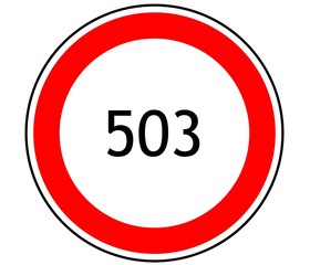 Panneau Internet (Erreur 503)