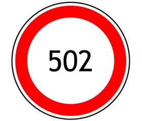 Panneau Internet (Erreur 502)