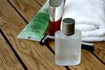 Fragrances bottle and Mens Accessories 