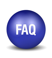 FAQ - blue 