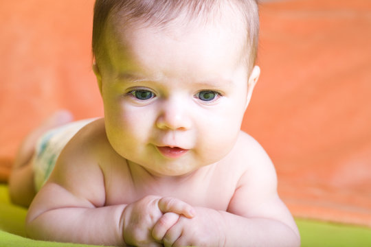 3 month old baby Alissa 1