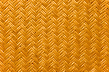 A varnished wicker background