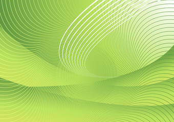 Vector abstract green hi-tech background #2
