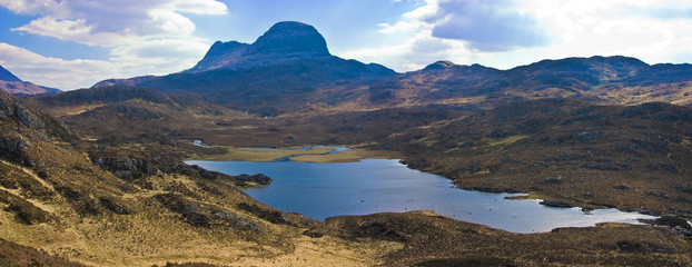 Mount Sulven, Assynt - western highlands of Scotland