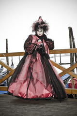 Obraz premium venice carnival mystery