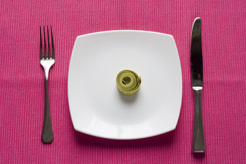 conceptual idea , select what food you eat 