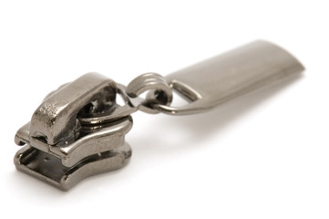 object on white - sewing tool zipper