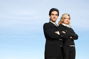 portrait of a confident and successful business team 