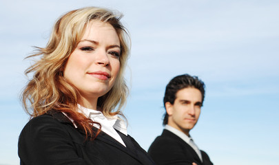 portrait of a confident and successful business team 