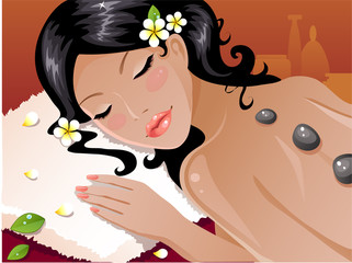 Spa girl