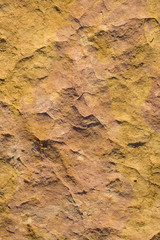 Matière et texture : ocre