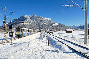 Neuer Triebzug der Bayerischen Zugspitzbahn