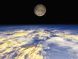terre lune