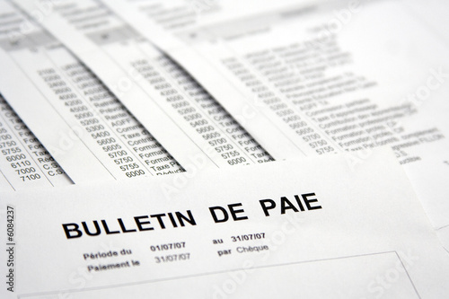 "Rémunération, salaire et bulletin de paie" photo libre de "Rémunération, salaire et bulletin de paie" photo libre de