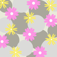 Fototapeta na wymiar Flowers pattern