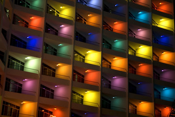 façade colorée